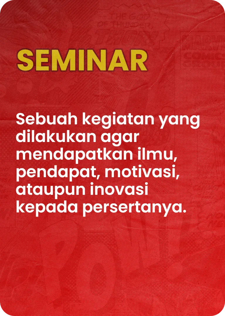 Seminar-